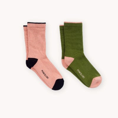 Heel-Toe Socks 2 Pack Assorted