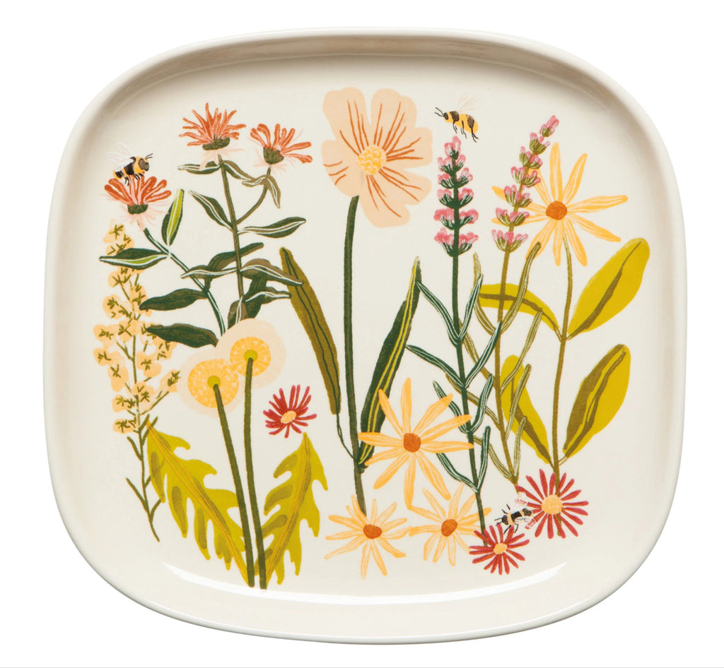 BEES AND BLOOMS SHAPED DISH
