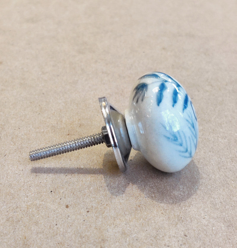 LEAF PRINT CABINET KNOB ASSORTED