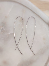 STERLING SILVER HANGING EARRINGS