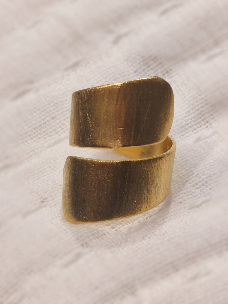 GOLD VERMEIL WRAP RING