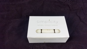 SIMPLICITY CANDLES TEALIGHTS (pack of 12)