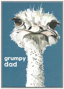GRUMPY DAD (blank inside)